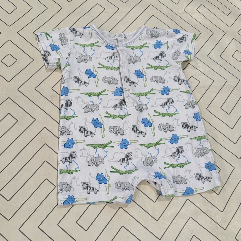 Kissy Kissy Animal Pattern Romper